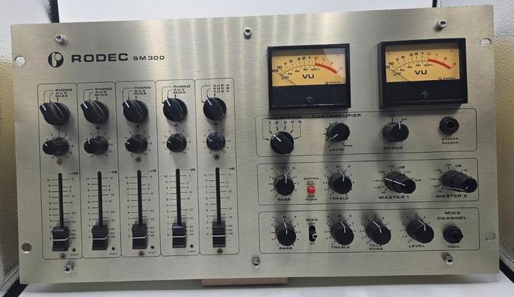 Rodec SM300 - topstaat!, Musique & Instruments, Tables de mixage, Comme neuf, 5 à 10 canaux, Entrée micro, Enlèvement ou Envoi