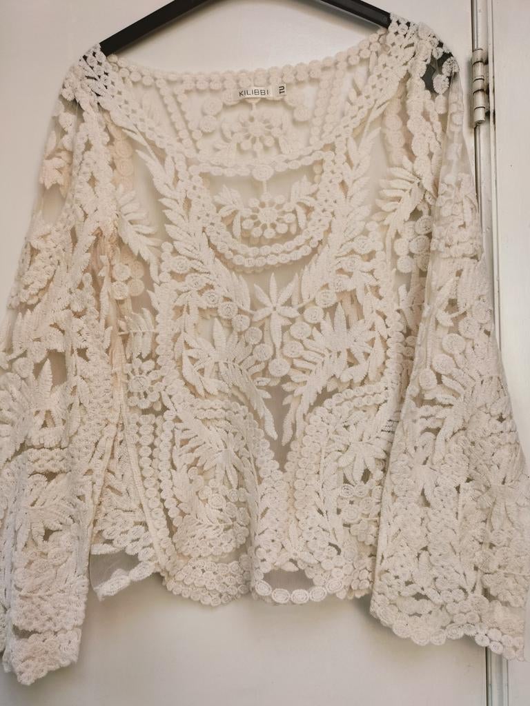 Mooie kanten bloes 38-42, Vêtements | Femmes, Blouses & Tuniques, Enlèvement ou Envoi