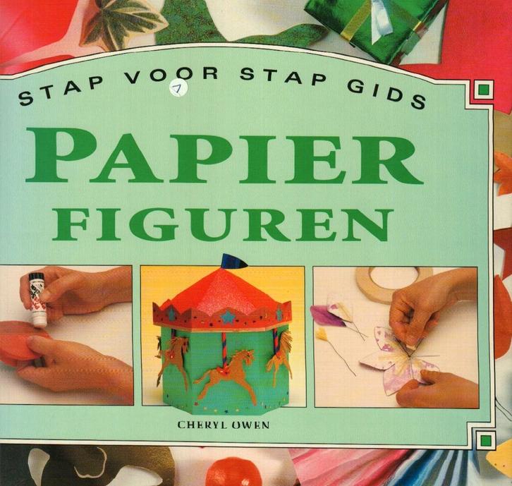Stap voor stap gids papierfiguren Cheryl Owen, Boeken, Hobby en Vrije tijd, Ophalen of Verzenden