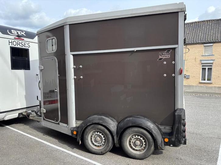 Van ifor, Animaux & Accessoires, Chevaux & Poneys | Semi-remorques & Remorques, Neuf, Remorque 2 chevaux, Aluminium, Enlèvement