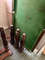 Table de billard ancienne avec ardoise – bois massif, Enlèvement, Utilisé