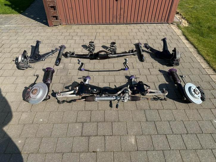 Onderstel BMW E30 circuit/rally 5x120, Auto-onderdelen, Ophanging en Onderstel, BMW, Gereviseerd, Ophalen