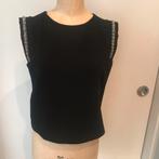 Zwarte top Mango, Medium, Maat 38/40 (M), Zwart, Ophalen of Verzenden, Zo goed als nieuw