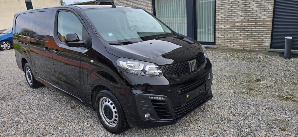 Fıat scudo 2.0dıesel 145pk lichtvracht 5zetel automaat L3, Automaat, Stof, Zwart, Particulier