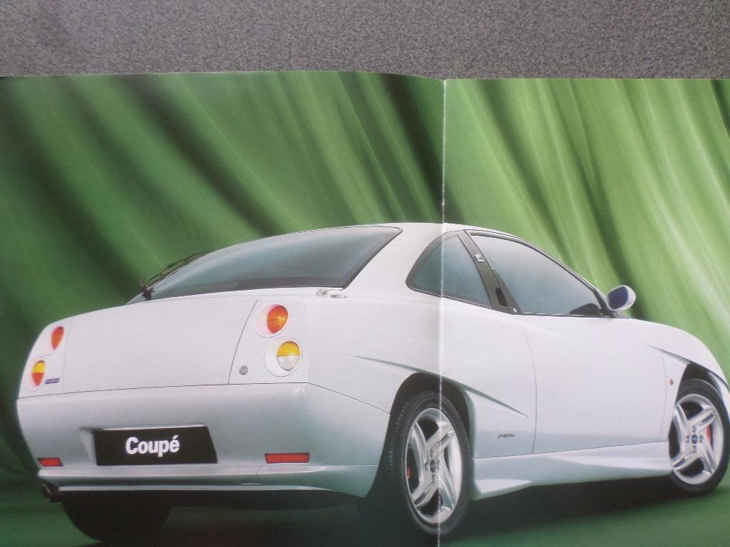 Fiat Coupe 1.8 & 2.0 20v & Turbo & Turbo Plus 1999 Brochure, Ophalen of Verzenden