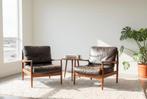 koppel deense vitage designer fauteuils zetel, Enlèvement, Utilisé