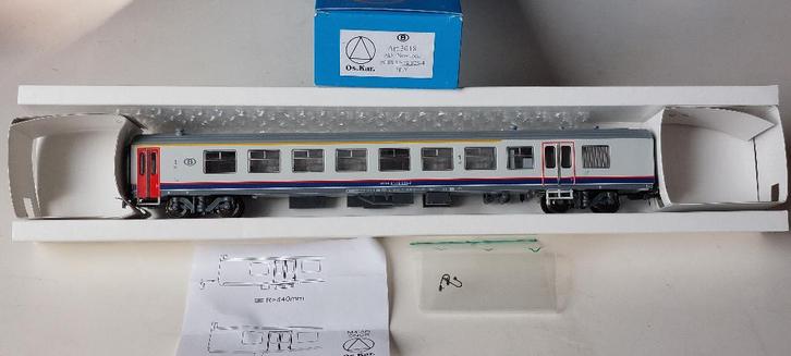 SNCB/NMBS OS.KAR MET NIEUWE LOOK*HO*DC 3018, Hobby en Vrije tijd, Modeltreinen | H0, Zo goed als nieuw, Treinset, Gelijkstroom