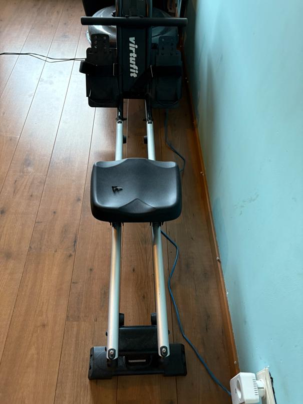 roeitoestel virtufit row 1000, Sport en Fitness, Fitnessapparatuur, Ophalen, Benen, Aluminium, Zo goed als nieuw