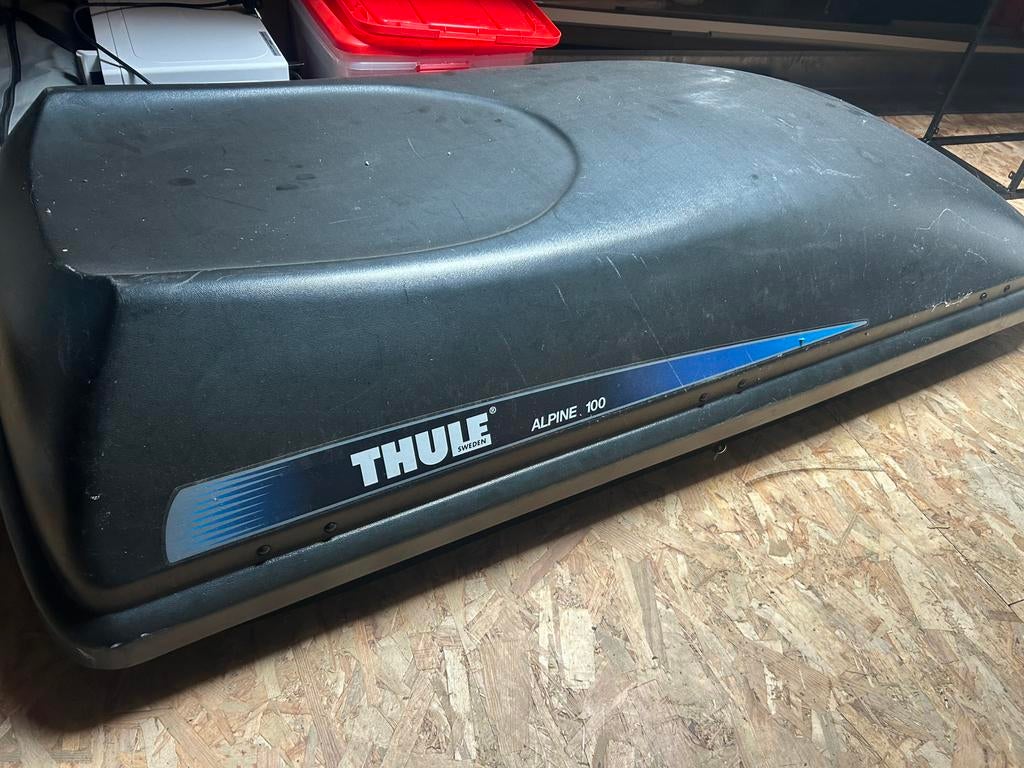 Thule dakkoffer, Ophalen, Gebruikt