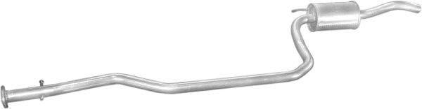 Uitlaat, Tussendemper Ford Fiesta, Mazda 121, Mazda, -, -, Nieuw