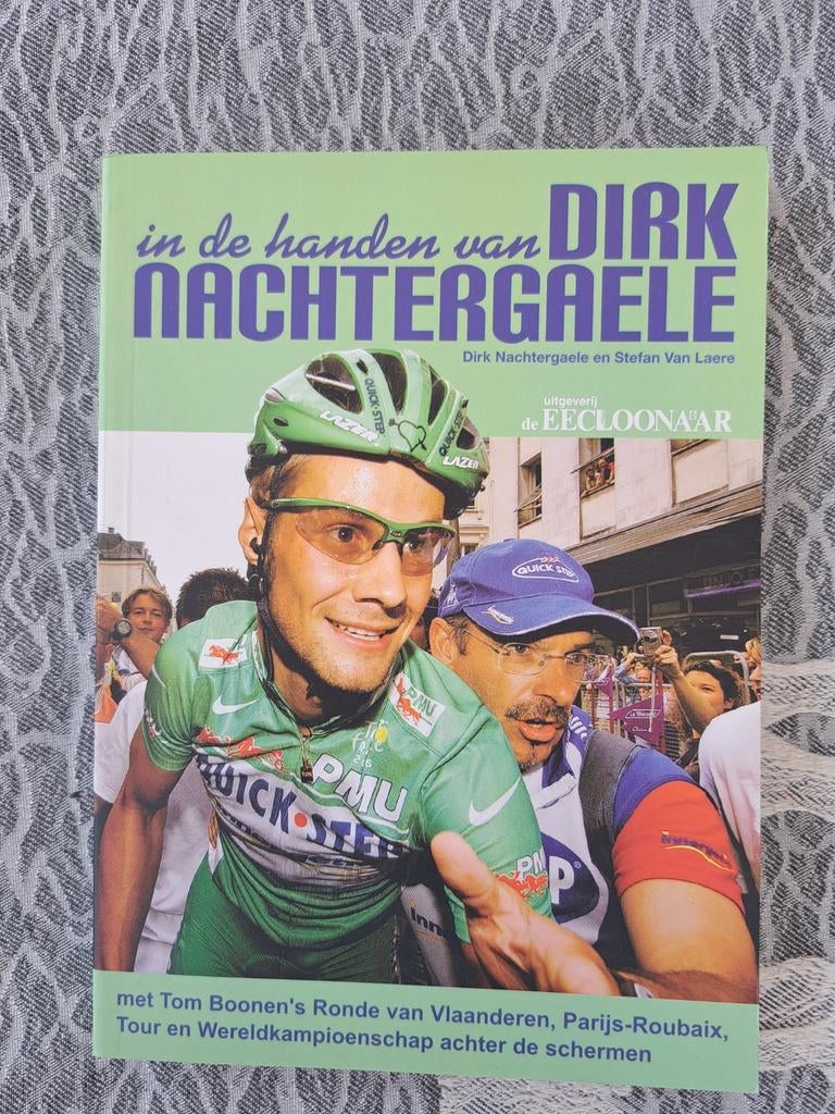 wielrennen: boek T.Boonen in de handen v.  D. Nachtergaele, Ophalen of Verzenden, Nieuw, Lopen en Fietsen