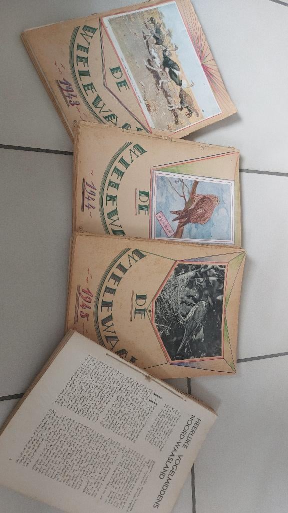 Vogeltijdschrift de Wielewaal, Ophalen