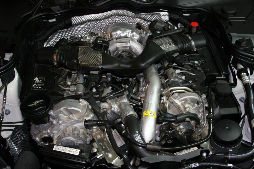Moteur om642 V6 cdi, Enlèvement