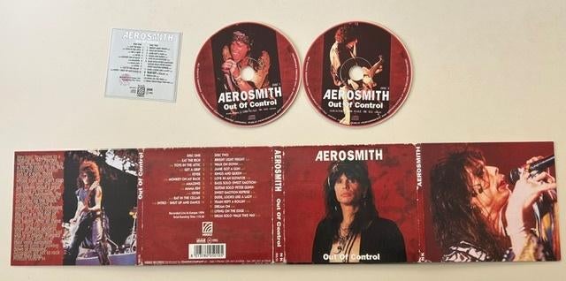 2CD AEROSMITH - OUT OF CONTROL - LIVE 1994, Enlèvement ou Envoi, Comme neuf