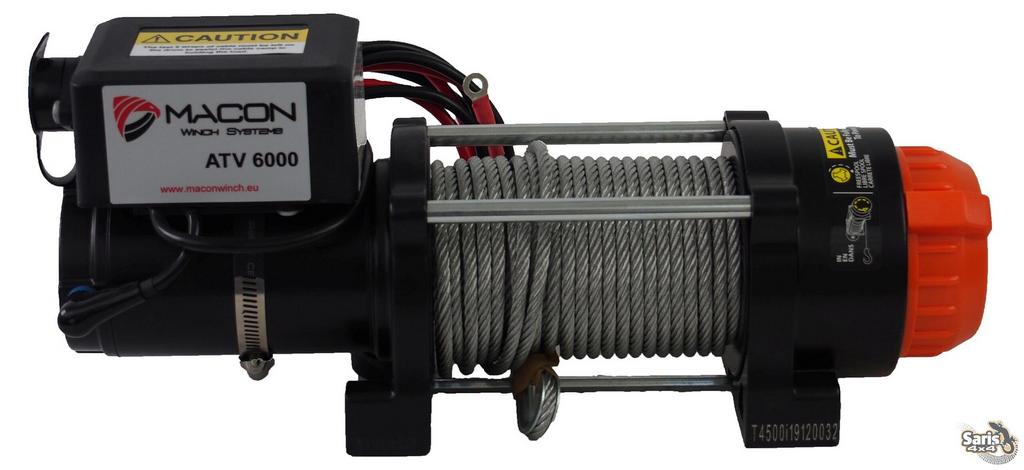 Macon lier ATV 6000 W 12V, Ophalen of Verzenden, -, -, -