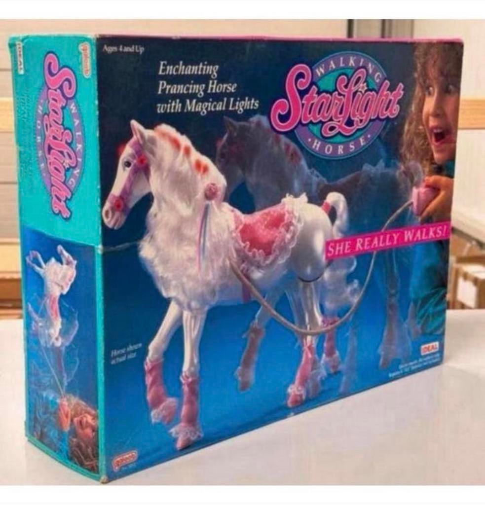 Walking Starlight Horse Galoob - 1992 NIEUW in doos Paard, Verzamelen, Speelgoed, Nieuw, Ophalen of Verzenden