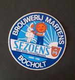 Oude sticker Brouwerij Martens - Sezoens - Bocholt, Ophalen of Verzenden, Zo goed als nieuw