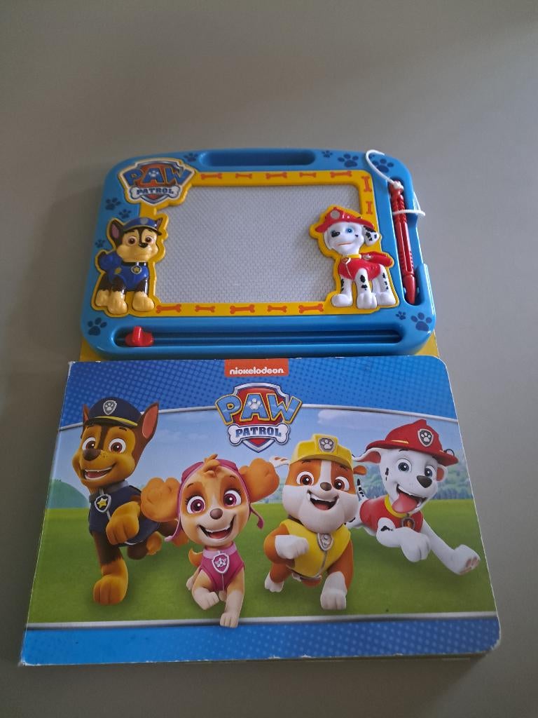 Interactief boek en tekenspel - Paw Patrol, Boeken, Kinderboeken | Baby's en Peuters, Zo goed als nieuw, 2 tot 3 jaar, Ophalen of Verzenden