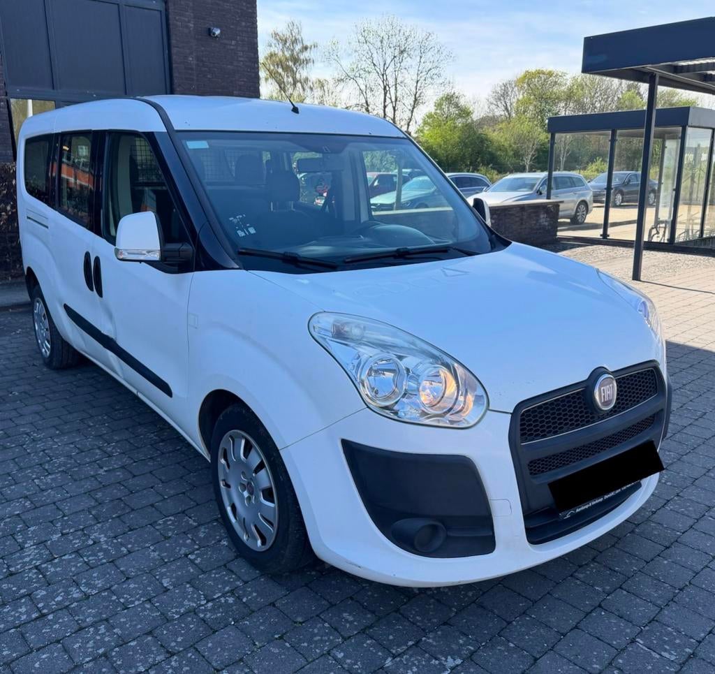 Fiat Dublo 1.6Hdi 2011 Papiers Luxembourg, Auto's, Fiat, Euro 5, Wit, Particulier, Overige carrosserie