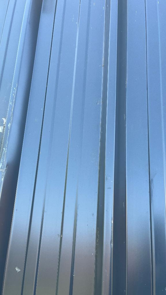 metalen dakplaten, 10 tot 15 m², Zwart, Zo goed als nieuw, Metaal