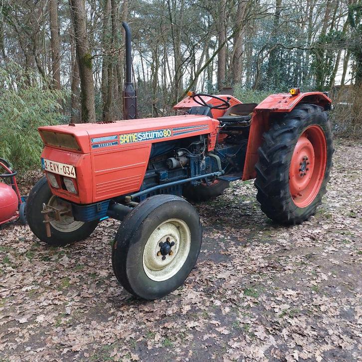 Same Saturno Synchro 80 PK. Start altijd., Zakelijke goederen, Landbouw | Tractoren, 5000 tot 7500, Same, 80 tot 120 Pk, Oldtimer
