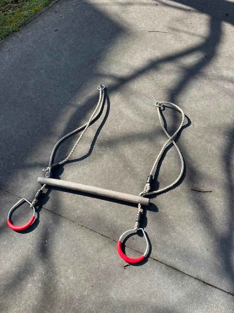 Trapeze schommel, Ophalen, Gebruikt, Schommel