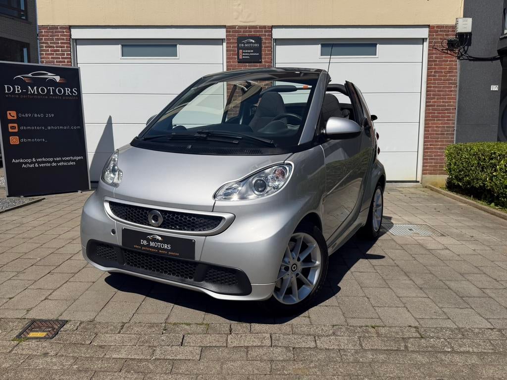 Smart Fortwo Cabrio 1.0i 10/2013 58.000km (71pk), Auto's, Smart, Automaat, Euro 5, Cabriolet, Bedrijf
