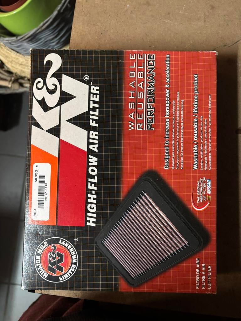 Luchtfilter bmw motoren, Enlèvement, Utilisé
