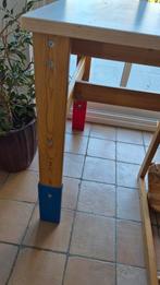 Speeltafel hoogte verstelbaar en klein bijzettafeltje, Ophalen, In hoogte verstelbaar