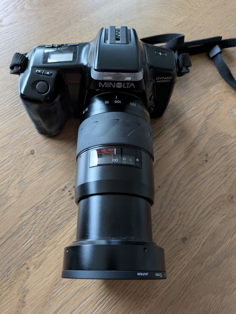 Minolta Dynax 5000i, Ophalen, Minolta