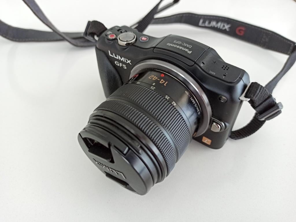 Hybride Panasonic Lumix DMC-GF5 plus 14-42mm (nieuwstaat), Ophalen, Zo goed als nieuw, Overige Merken