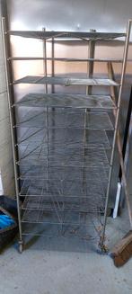 Metalen rek me 12 nivoos, Ophalen, Gebruikt