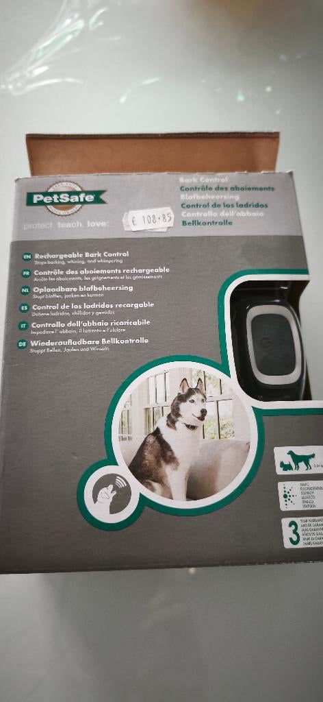 collier anti aboiment chien, Animaux & Accessoires, Enlèvement ou Envoi, Comme neuf