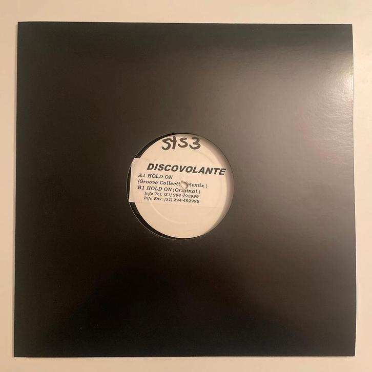 Disco Volante - Hold On, CD & DVD, Vinyles | Dance & House, Comme neuf, Techno ou Trance, 12 pouces, Enlèvement ou Envoi