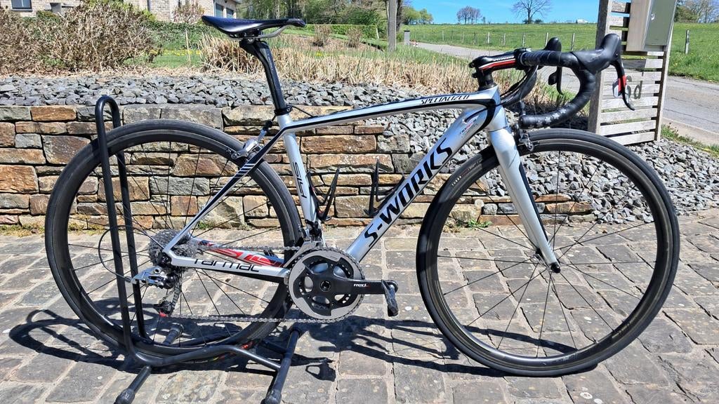 Specialized S-works tarmac sl4 fiets maat 49, Fietsen en Brommers, 49 tot 53 cm, Gebruikt, Velgrem, 28 inch