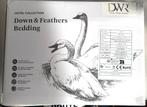 Dekbed zomer DWR ganzendons en veren 200 x 200 NIEUW, Ophalen of Verzenden, Nieuw, Wit