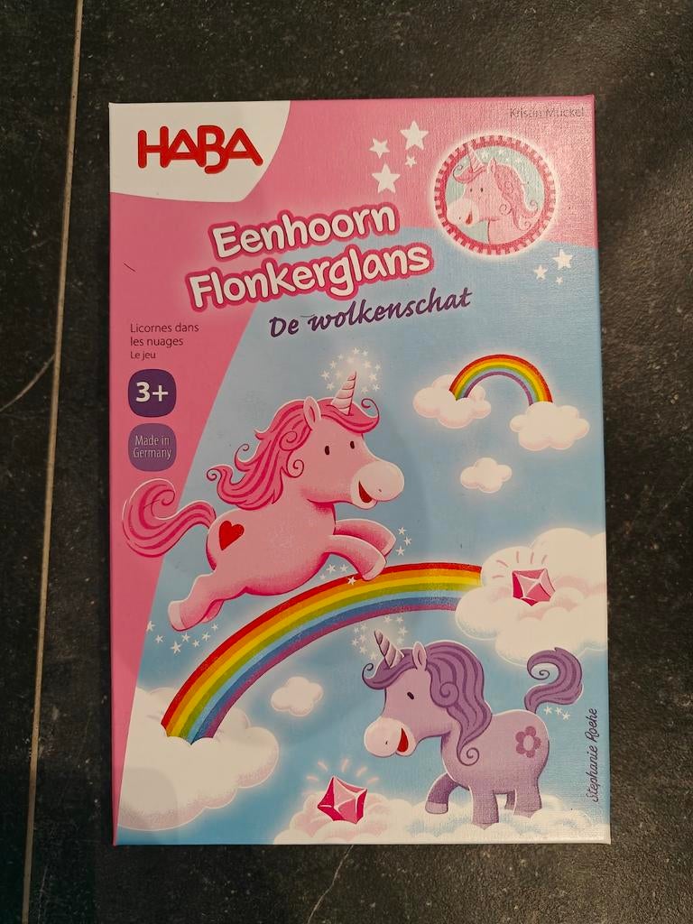 HABA eenhoorn flonkerglans, Ophalen