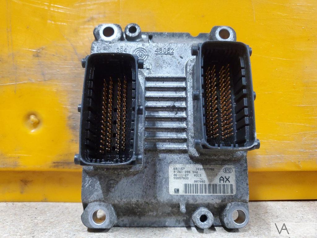 Opel Corsa D 1.2 z12xep ECU motorcomputer 55557933 €30, Auto-onderdelen, Gebruikt, -, -, Opel