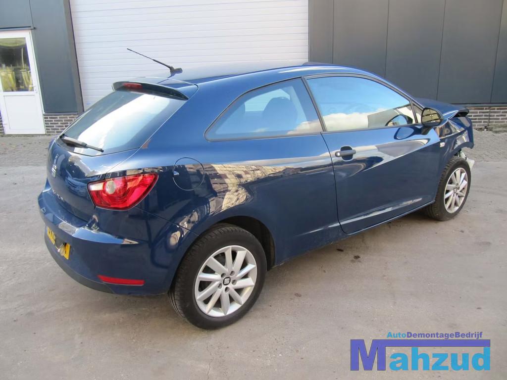 SEAT IBIZA 4 ZWART GRIJS INTERIEUR 3 DEURS COMPLEET STOF, Autos : Pièces & Accessoires, Habitacle & Garnissage, Seat, Utilisé