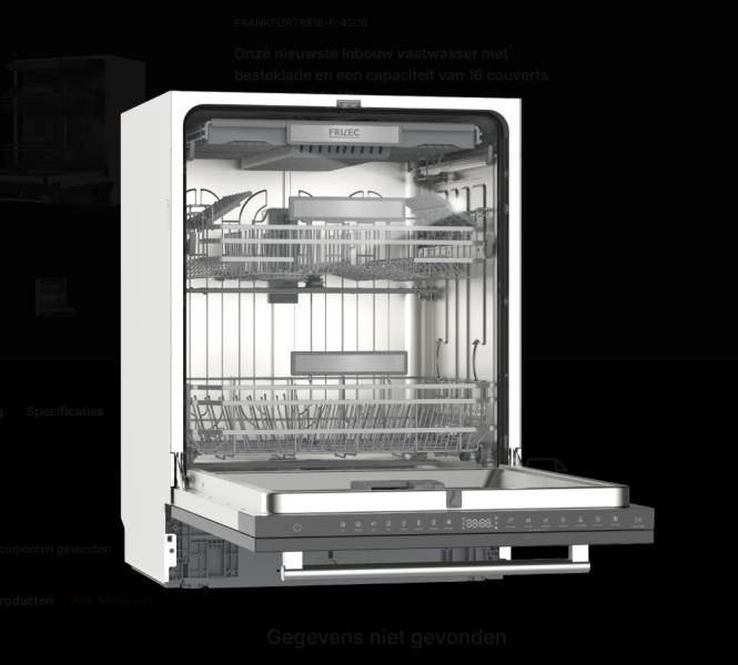 Vaatwasser full inbouw NIS : 60 cm, Electroménager, Lave-vaisselle, Neuf, Encastré, Moins de 85 cm, 45 à 60 cm, Moins de 10 litres