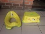 Opstapje en WC-verkleiner., Kinderen en Baby's, Ophalen of Verzenden, Zo goed als nieuw