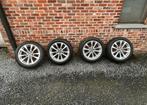 velgen en winterbanden te koop BMW 3-serie, Auto-onderdelen, Banden en Velgen, Ophalen, Gebruikt, Banden en Velgen, 17 inch