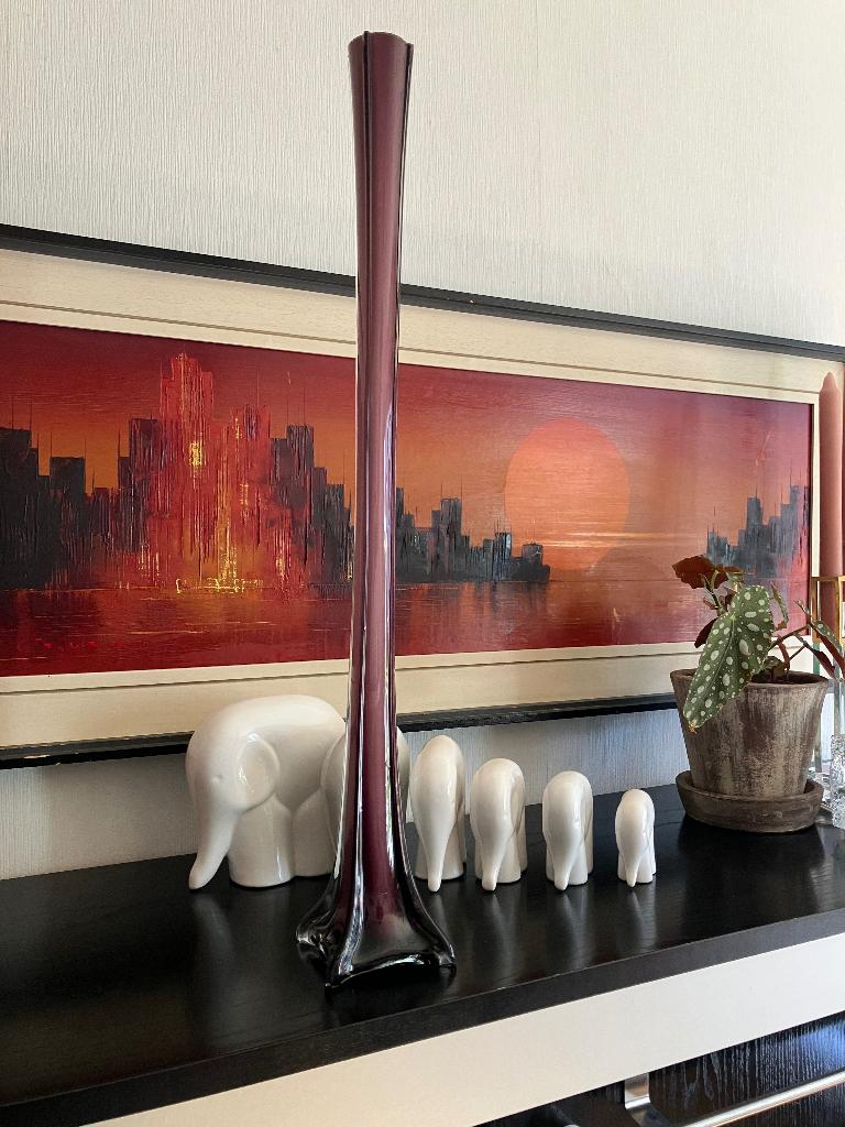 Vintage Eiffeltoren vaas, Antiek en Kunst, Ophalen