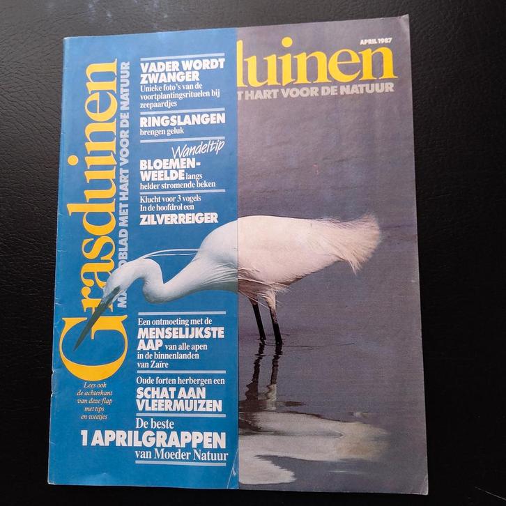 'Grasduinen' vintage Natuurmagazines. Prijs/exempl., Boeken, Natuur, Ophalen of Verzenden