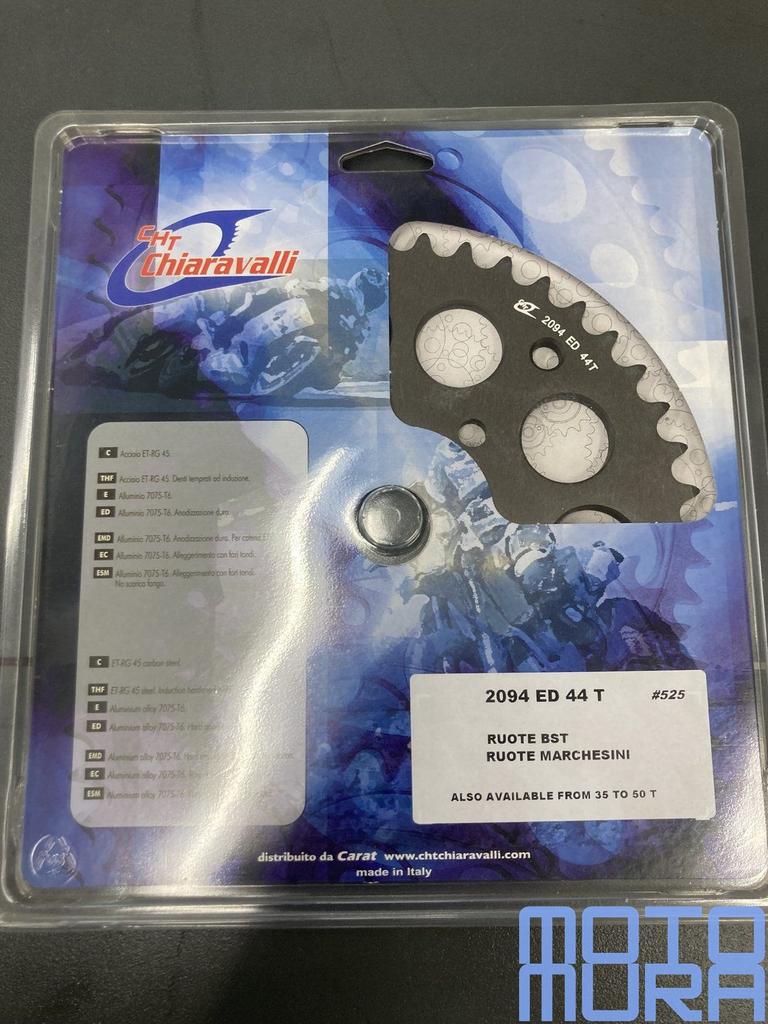 Alu achtertandwiel 44T 525 voor Marchesini BST OZ wielen Chi, Motos, Pièces | Toutes-marques, Neuf, Enlèvement ou Envoi