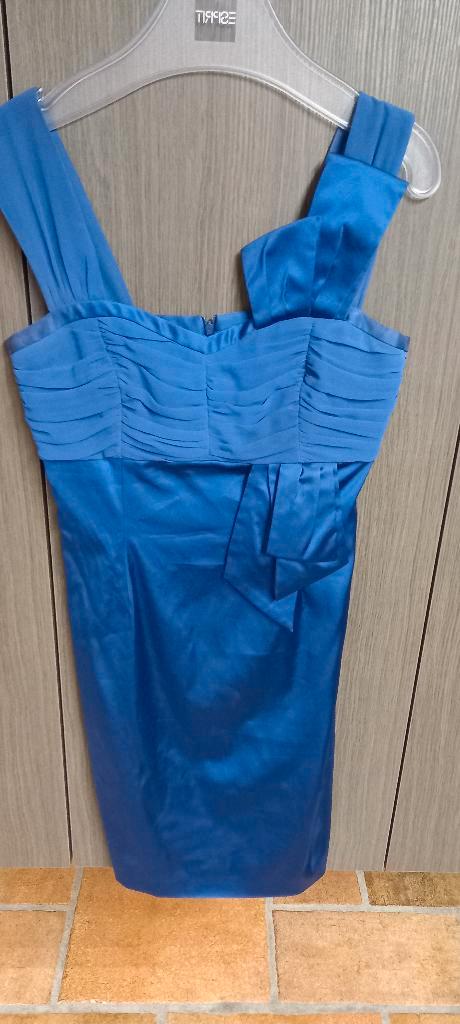 robe bleue Steps by Addy van den Krommenacker taille 36, Vêtements | Femmes, Robes, Taille 36 (S), Bleu, Au-dessus du genou, Enlèvement ou Envoi