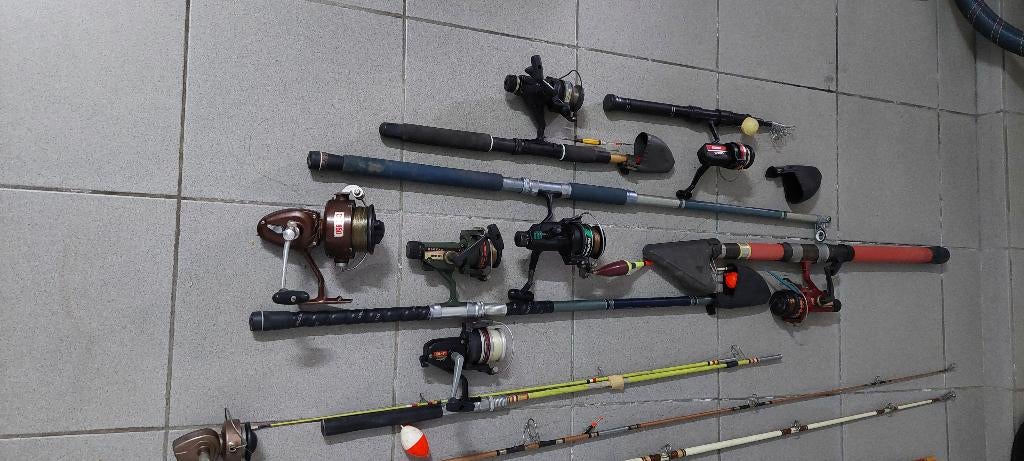 ENGINS DE PÊCHE., Enlèvement, Utilisé, Ligne de pêche