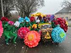 Lopend boeket carnavalstoet, Hobby en Vrije tijd, Feestartikelen, Ophalen, Gebruikt, Feestartikel
