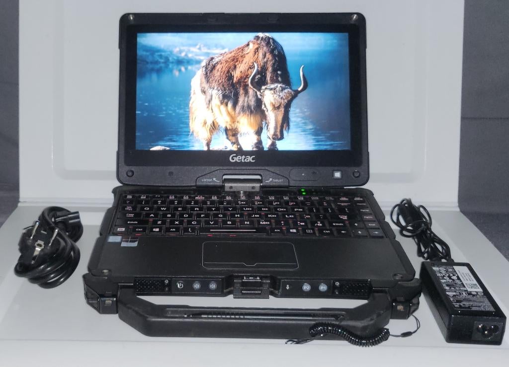 GETAC V110 G3 i7 8GB RAM/HDMI WINDOWS 11/GPS/AZERTY KEYBOARD, Computers en Software, Apple Macbooks, Refurbished, Overige modellen