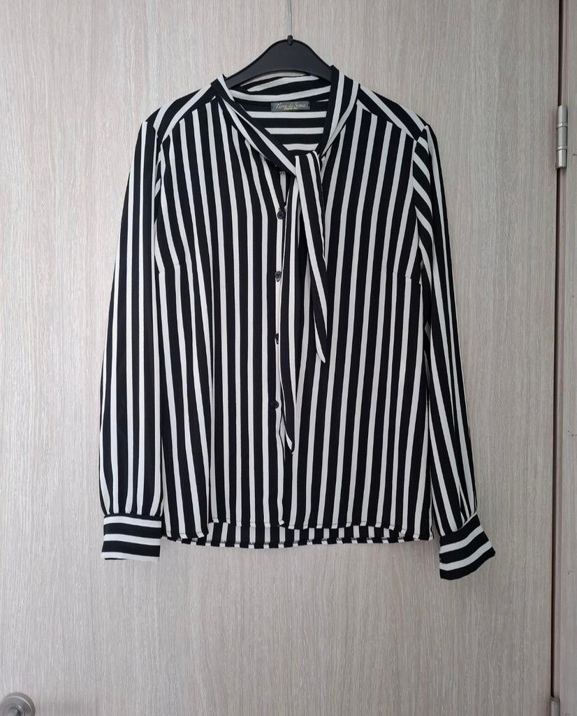 Blouse Terra di Siena maat S, Terra di Siena, Ophalen of Verzenden, Zo goed als nieuw, Maat 36 (S)